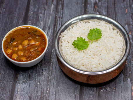 Chola Masala With Rice/Pulao