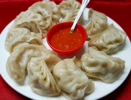 Chicken Steam Momo Non Spicy) 12 Pcs