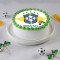 Brasil Team Theme Photo Cake