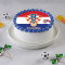 Croatia Team Theme Photo Cake