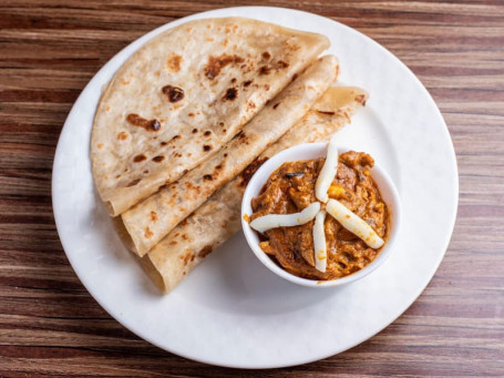 Chicken Bharta With Paratha [2 Piece]