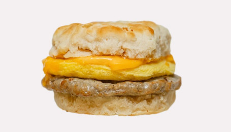 Saucisse Épicée, Œuf, Poivre, Fromage Jack, Jalapeno, Cheddar, Biscuit