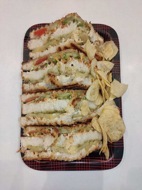 Mumbai Style Double Layer Cheese Sandwich