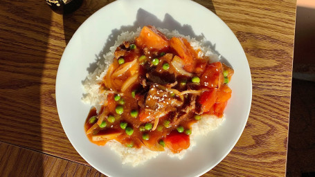 1 Beef Tomato On Steam Rice