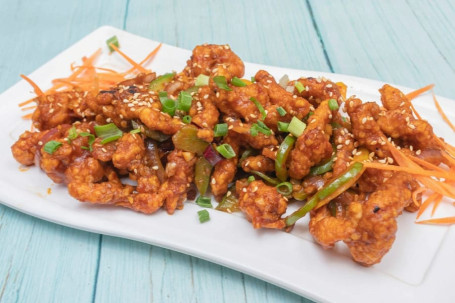 Crispy Chicken In Hot Garlic