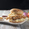 Crispy Chicken And Egg Cheese Burger