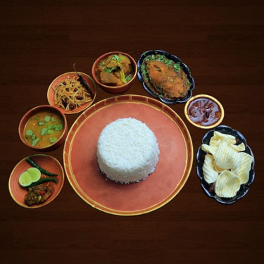 Fish Rice Thali
