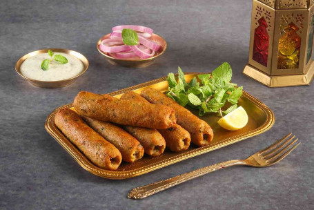Murgh Seekh Kebab (Poulet Seekh Kebab) (6 Pièces)