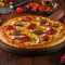 Pizza Aux Boulettes De Viande, Poulet Et Fromage Bbq (Moyenne)