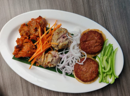 Azadi Kebab Platter- Mutton