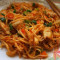 Schezwan Noodles With Chicken And Shrimp