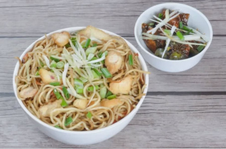 Chicken Noodles Chilli Chicken (3Pcs)