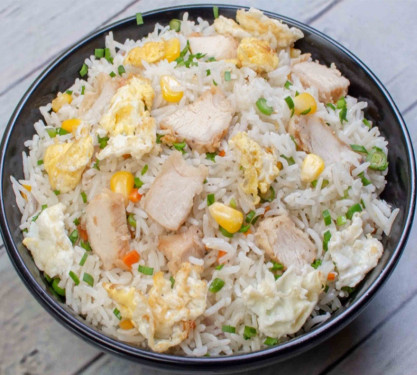Egg Chicken White Wok Rice