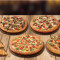 Party Combo 4 Variétés De Pizzas Végétariennes Accompagnements Pepsi