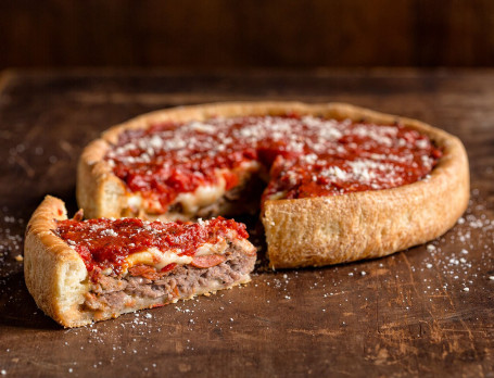 Deep Dish Pizza Chicago Meat Market