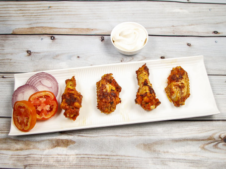 Tandoori Chicken Wings (4 Pcs)