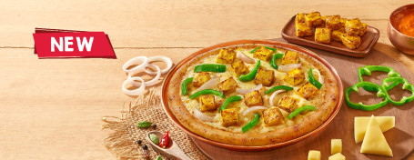 Paneer, Poivron À L'oignon Avec Sauce Desi Makhani