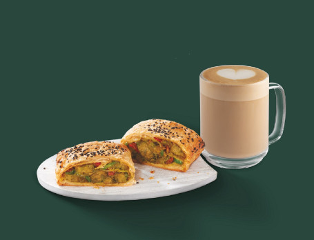 Tall Latte Avec Poulet Seekh Pocket