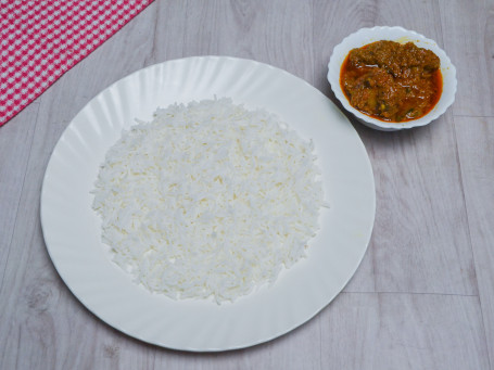 Chicken Curry(2 Pcs) With Potato+ Steamed Rice(In 500Ml Container)