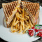 Paneer Sandwich With Fries