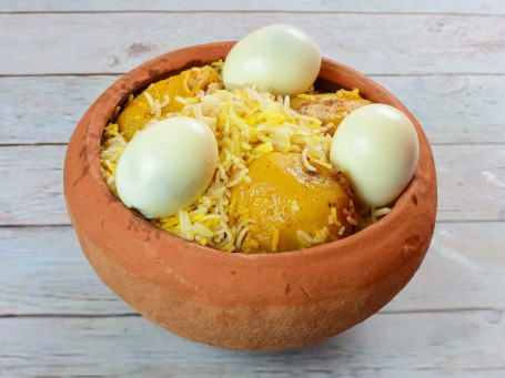Handi Egg Biryani (3 Pcs)