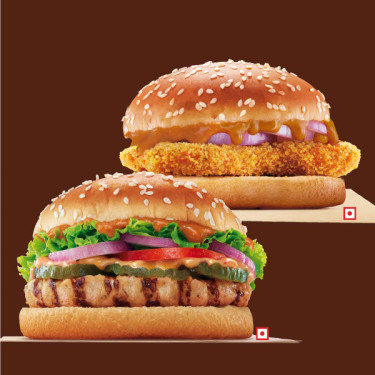 Poulet Makhani Burst Lite Whopper Jr Poulet