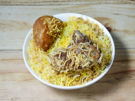 Mutton Biryani (Served With Salad)