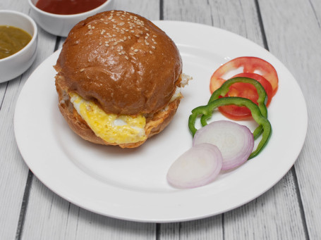 Egg Chicken Burger With Cheese