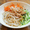 Summer Special Cold Noodle with Shredded Chicken Veggies