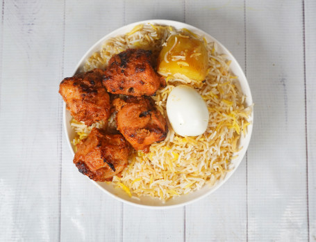 Boneless Biryani With Egg