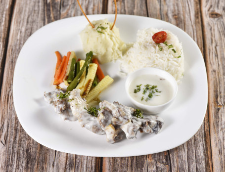 Mutton In Cream Sauce(4Pcs)