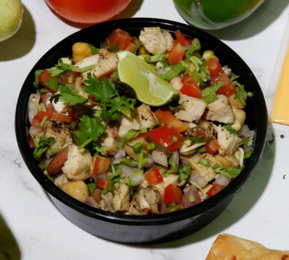 Three Bean Chicken Sprout Salad