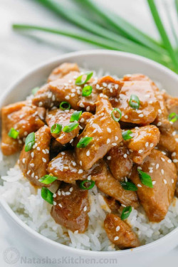 Chicken With Teriyaki Sauce (8 Pcs)