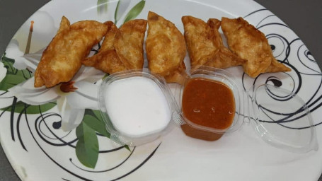 Corn Cheese Fried Momos [5 Pieces]