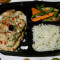 Grilled Chicken Breast With Saute Veggies And Herb Rice