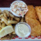 2 PC Halibut Fish with fresh cut fries
