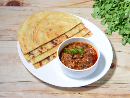 Lachha Paratha Mutton Kosha