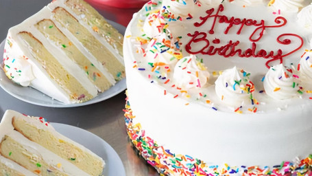 10 Vanilla Confetti Cake