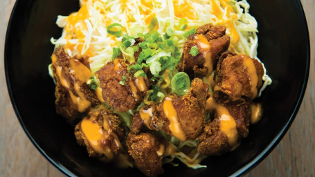 Fried Chicken Karaage Rice Bowl