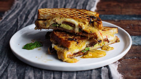 Grilled Paneer Corn Cheese Sandwich