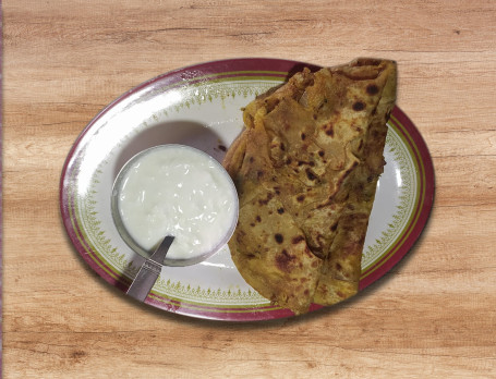 3 Aloo Paratha With Curd