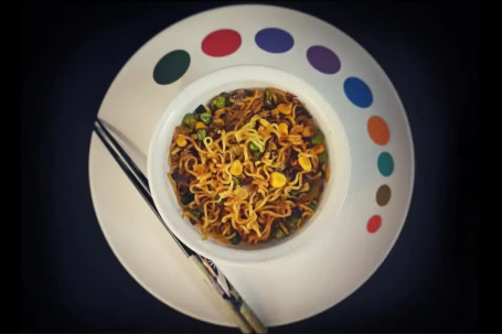 Pan Fried Masala Maggi