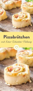 Pizzabrötchen Ananas