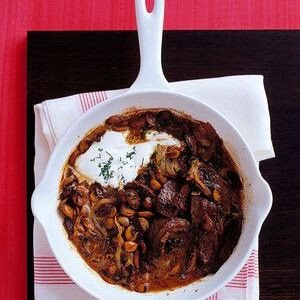 Boeuf Stroganoff