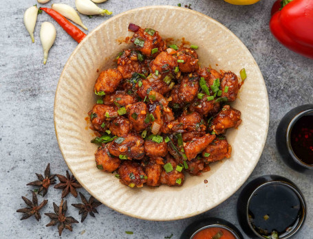 Hakka Style Crispy Chilly Baby Corns