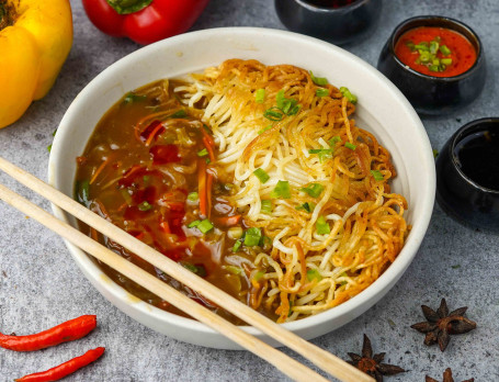 Chicken Pan Fried Noodles In Choice Of Sauce