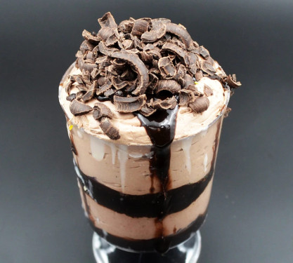 Choco Chrunchy Mousse [Eggless]