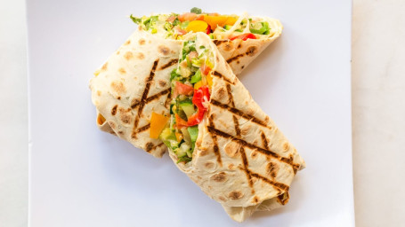 Veggie Mediterranean Melt Wrap