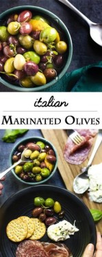 Mélange d'olives italiennes