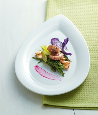 Tintenfisch Salat